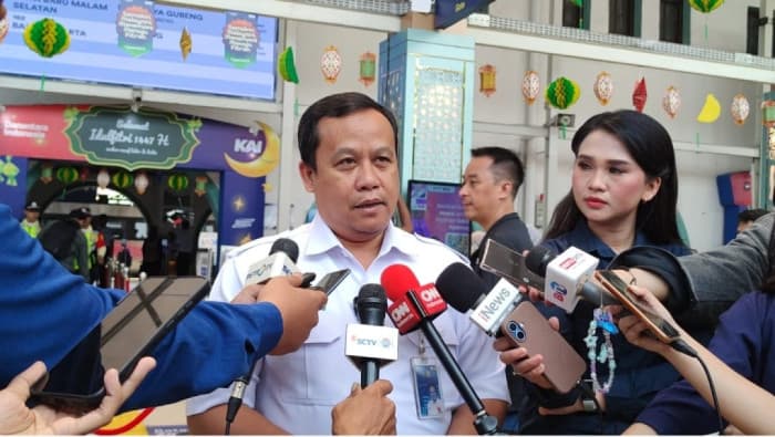KAI Daop 1 Jakarta: 52 Ribu Penumpang Padati Stasiun Pasar Senen