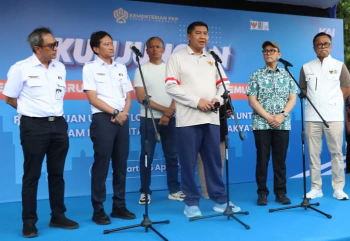 Pemerintah Siapkan Hunian Vertikal di Lahan KAI Tanah Abang